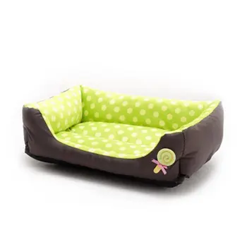 

Pets Nest Mat Keep Warm Autumn And Winter Cotton Flannel Lollipop Dot Dog's Kennel Square Cat Cushion Pet Supplies