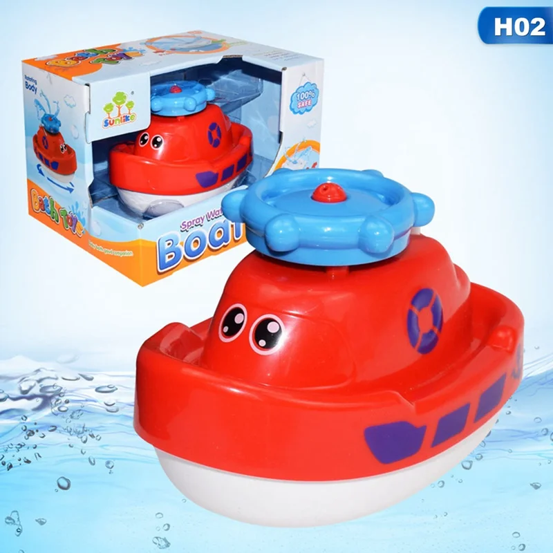 Электрическая игрушка вода брызгающая вода игрушка детская игрушка для ванны мультяшное Животное осьминог плавающая игрушка для ванной