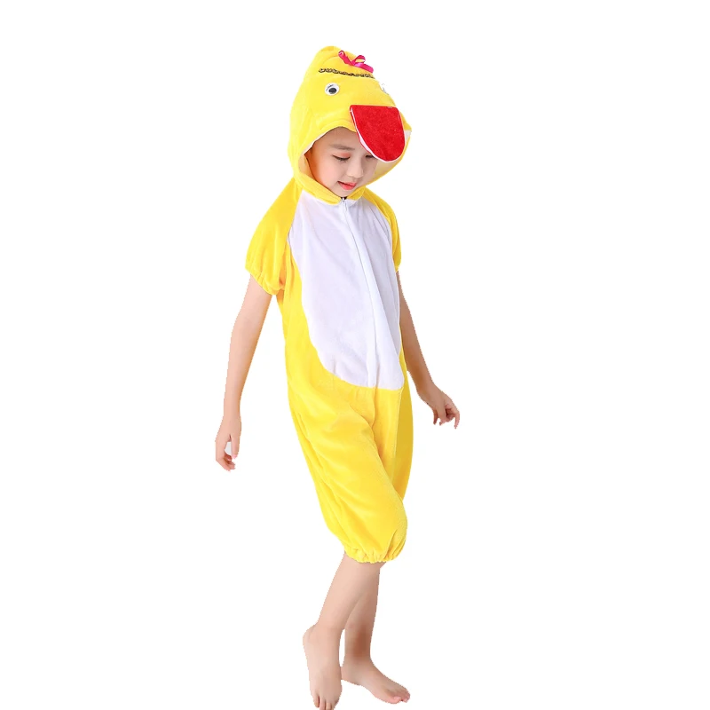 Kids Cartoon Animals Yellow Duck Costumes Halloween Cosplay Costume Boy Girl Kindergarten Disfraces Dress Up Role Play Jumpsuit Kids Cartoon Animals Yellow Duck Costumes Halloween Cosplay Costume Boy Girl Kindergarten Disfraces Dress Up Role Play Jumpsuit