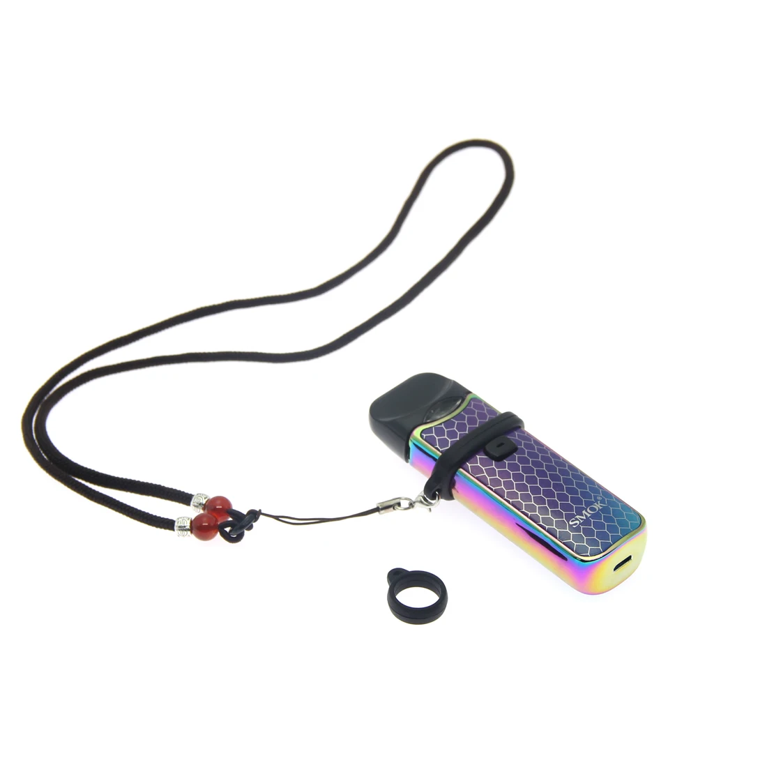 

50pieces Silicone Necklace Lanyard For Vape Pod Vapor Pen Nord Relx Uwell