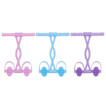

TPR Pilates Yoga Resistance Pull Rope Expander Multi-function Fitness Sit-up Pedal Rally Trainers Force Core Training Tool