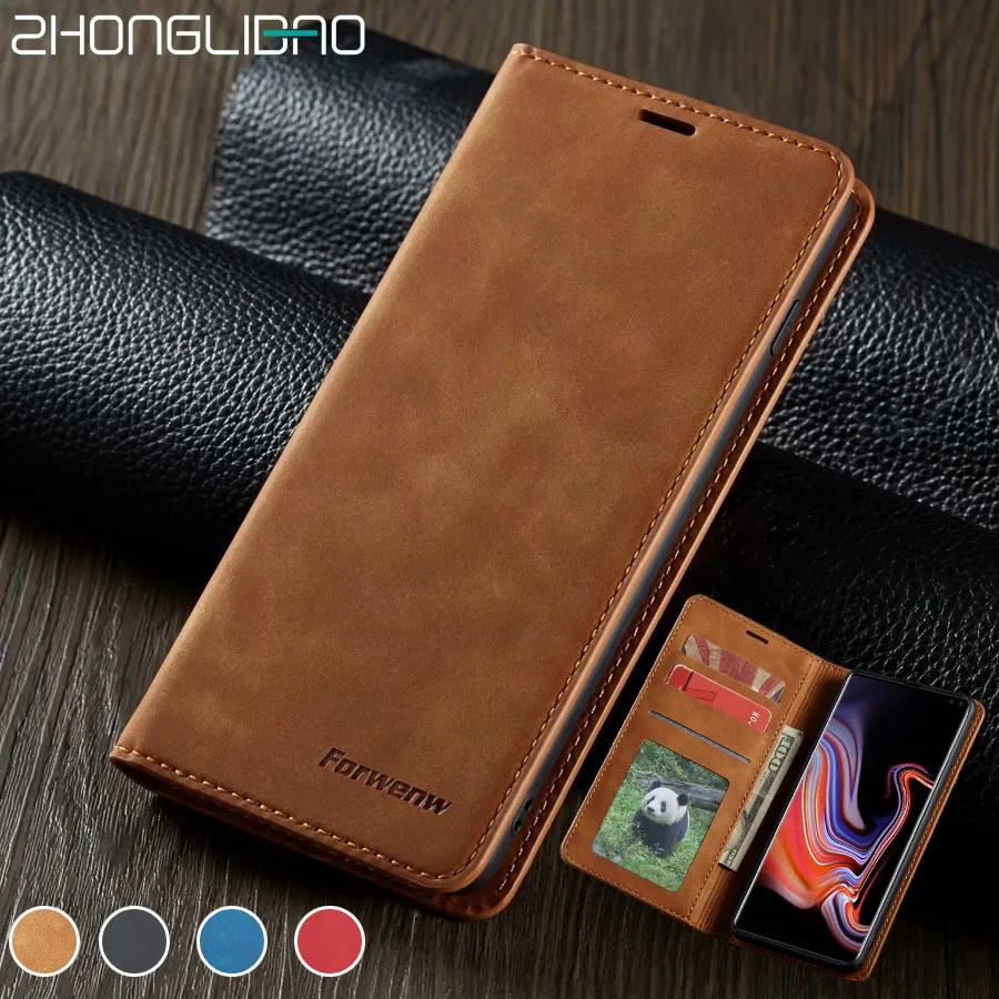 Чехол-книжка кожаный для Samsung A50/A30/S10/S9/S8/J4/J6 Plus/S10e/A70/A60/A20/A40/A80/A90/A6/A7/A8 2018 | Мобильные