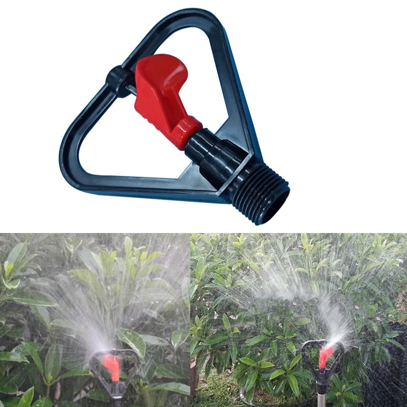 

360-degree Automatic Rotating Sprinkler New Plastic Garden Irrigation Sprinkler Atomization Greening Irrigation Sprinkler
