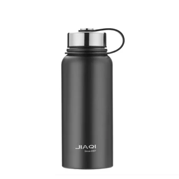 

Large Capacity Vacuum Flasks Stainless Steel Travel Coffee Thermos Black Hiking Termos Bardak Portable Thermos for Tea HH50BW