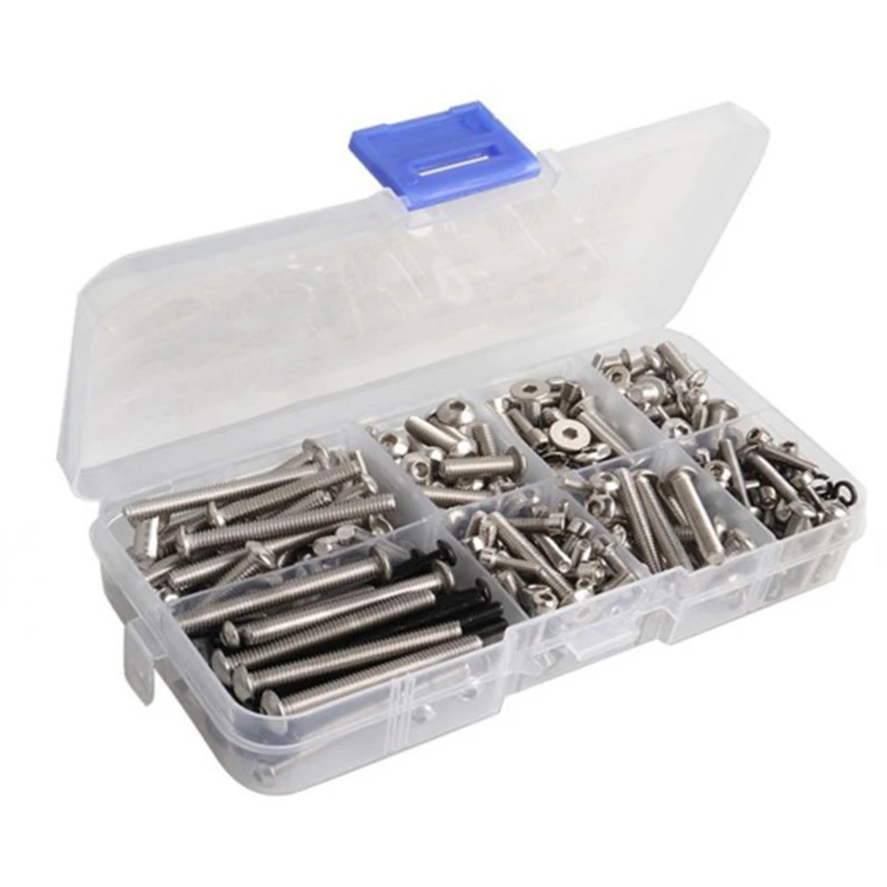 Screw Kit With Box For 1/7 Short Truck Rc Car Screw Stainless Steel Screws Box Repair Tool Kit For Traxxas Udr Rc Parts Screw Kit With Box For 1/7 Short Truck Rc Car Screw Stainless Steel Screws Box Repair Tool Kit For Traxxas Udr Rc Parts