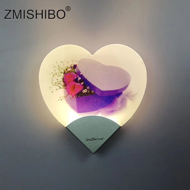 ZMISHIBO Веерообразный светодиодный настенный светильник домашнее украшение для