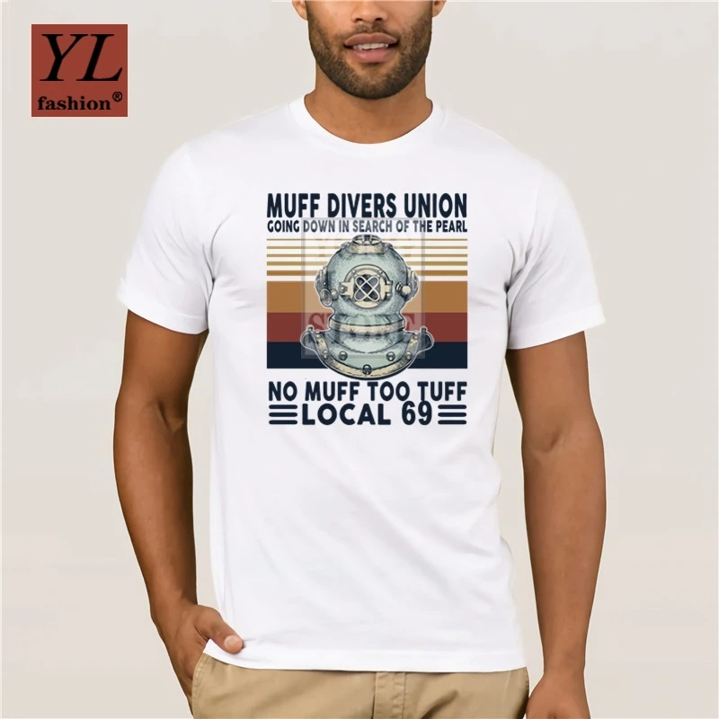 

2020 Summer Fashion Street Short Sleeve T Shirt Muff Divers Union Going Down Search Of The Pearl No Muff