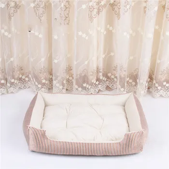 

Kennel Large, Medium and Small Dog Striped Pet Bed Dog Bed Mat