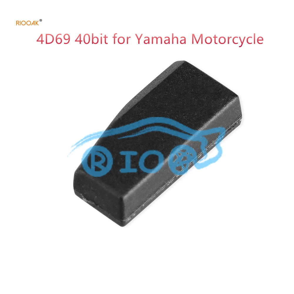 RIOOAK New 10pcs/lot 4D69 carbon chip 40Bits Carbon Transponder Chip for Yamaha motorcycle