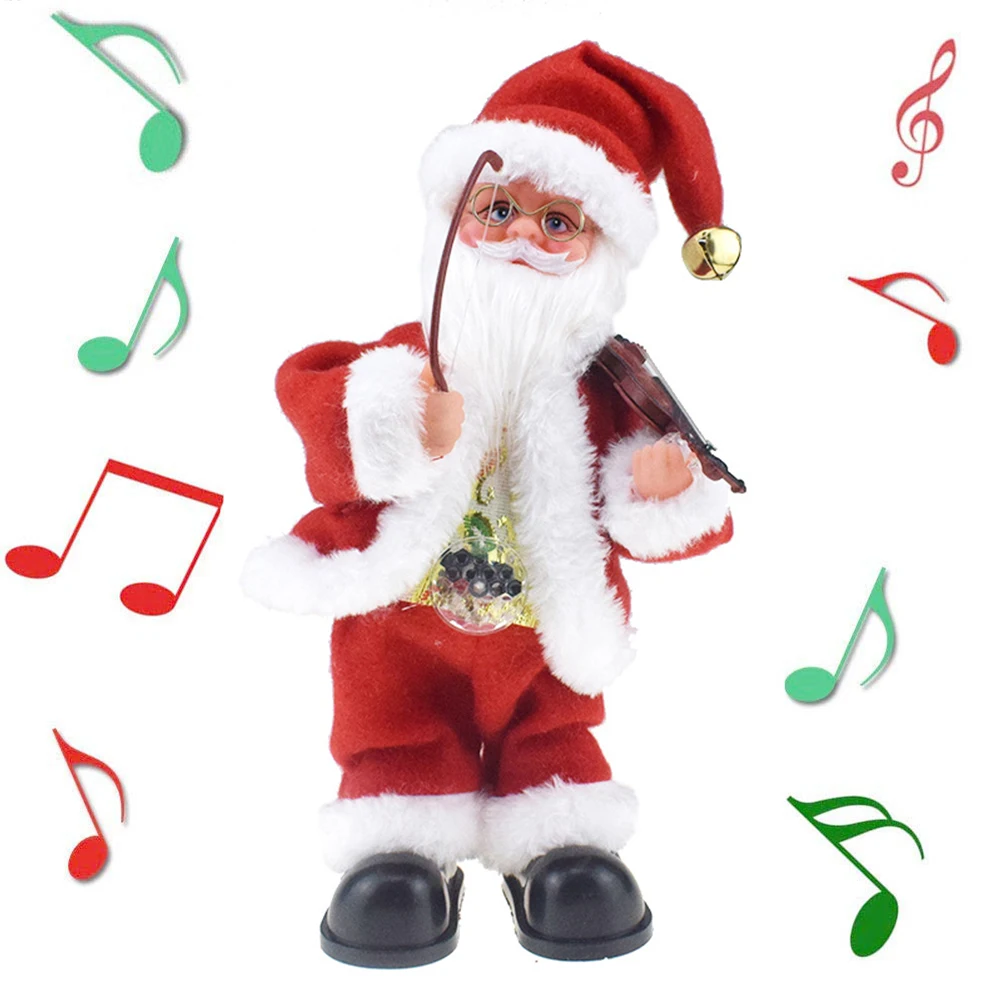 

Creative Toys Santa Claus Dancing With A Gift Bag Electronic Toy Can Talking Singing A Suprise Fancy Christmas Kids Gift #40