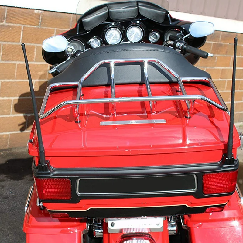 13-дюймовый короткие пользовательские Davidson мотоцикл антенна AM/FM для 1989- Touring Electra Road Glide Ультра классический 2 штуки в упаковке