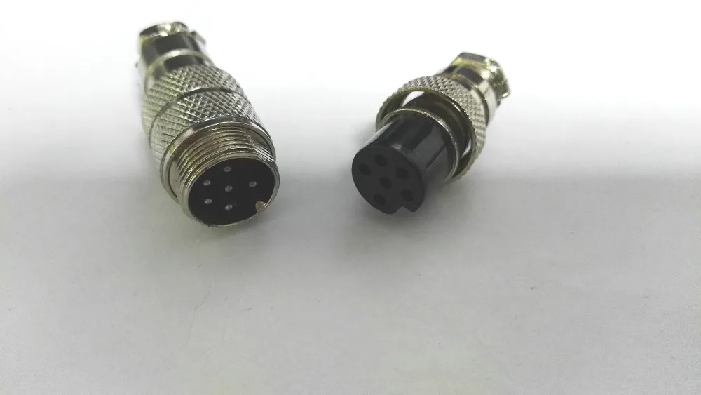 2 комплекта(мужской+ Женский) 6pin авиационный штекер GX12 12 мм панель питания адаптер шасси