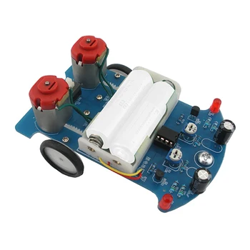 

DIY Kit D2-5 Intelligent Tracking Line Car Truck Suit Motor Electronic Assembly Smart Patrol Smart Automobile Accessories
