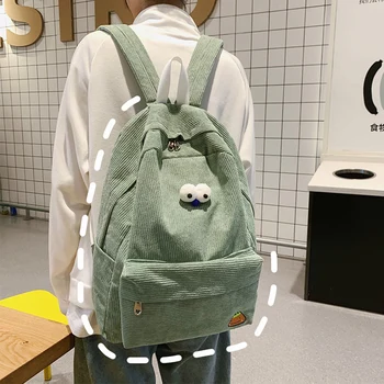 

Schoolbag campus female college student simple ins style backpack cute high school backpack wild