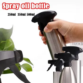 

Stainless Steel Spray Bottle Mist Empty Sprayer Dispenser for BBQ, Cooking Cleaning Solutions