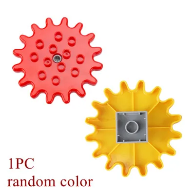 Crazy Fun Rolling Ball Building Blocks Compatible Marble Run Bricks Parts Accessories Educational DIY Toys Dark Grey