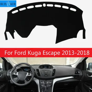 

For Ford Kuga Escape 2013 2014 2015 2016 2017 2018 Dashboard Cover Mat Pad Dash Sun Shade Instrument Carpet Car Accessories LHD