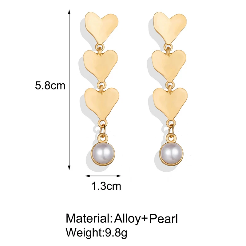 DoreenBeads хит продаж новые модные серьги для женщин ювелирные изделия Золотая белая