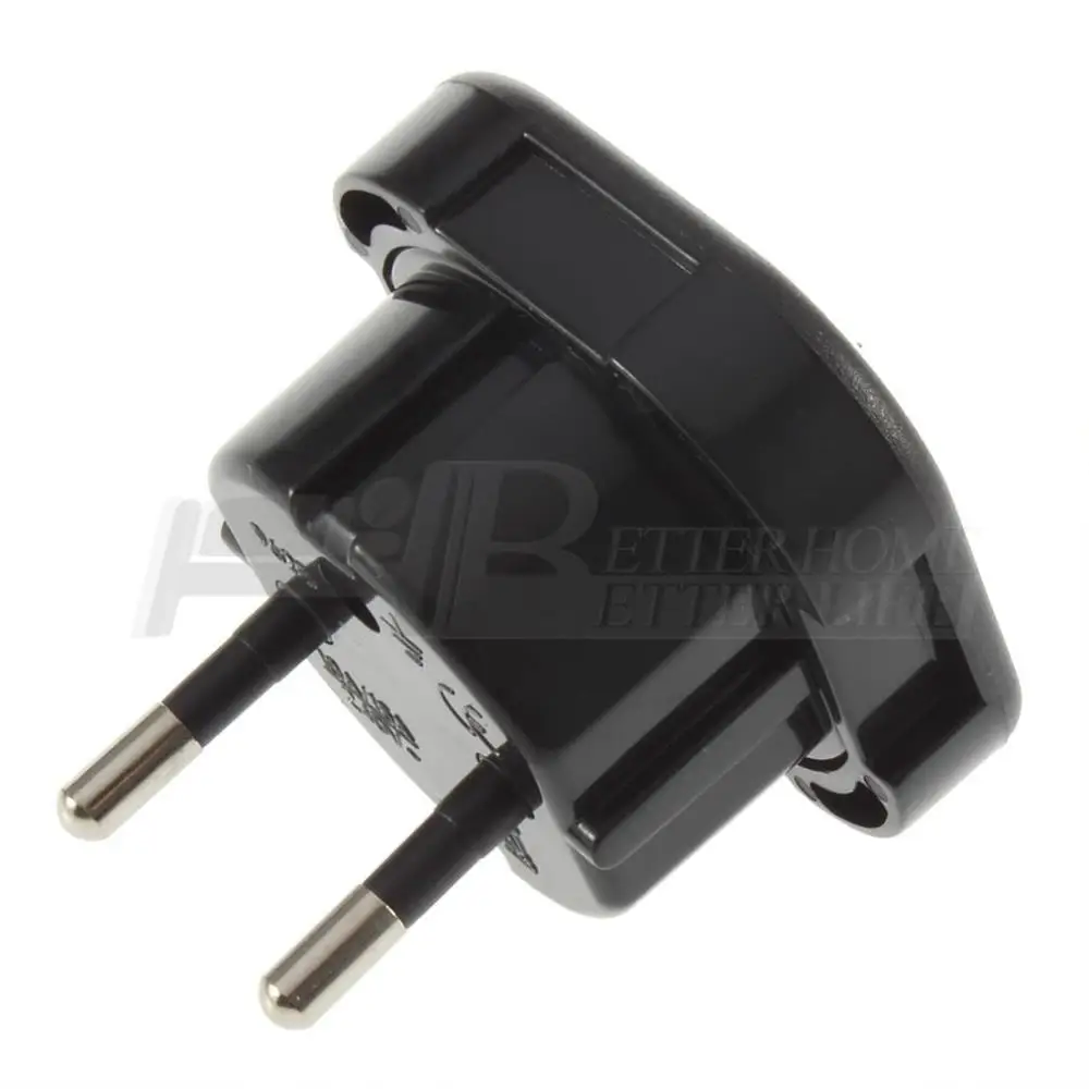 10A/16A 240V Portable Universal adapter Black Power Plug Adapter Socket Converter UK to EU AC Power Travel adapter dropping