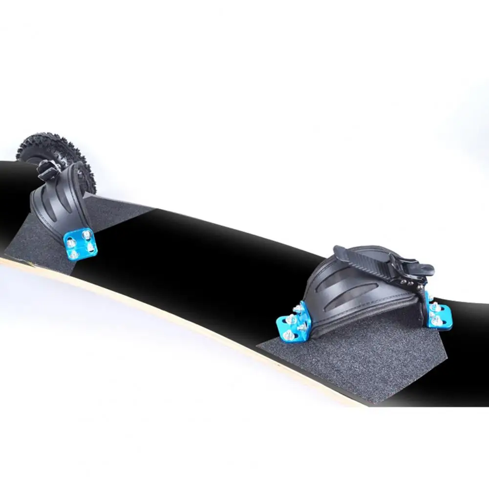 2Pcs Foot Binding Device Fit Well Adjustable ABS Mountain Skateboard Foot Band Strap for Sports Accessories mountain skateboard strap