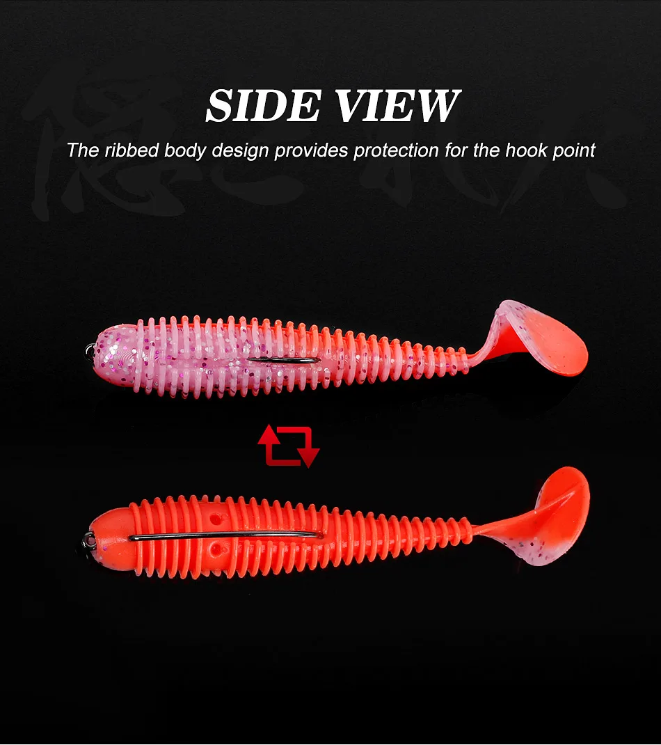 Noeby weicher Köder 7cm 9,5 cm 12cm Paddels chwanz Silikon köder Antrieb Shad Minnow Swimbait künstliche weiche Köder Wobbler Angel gerät – Detail 9