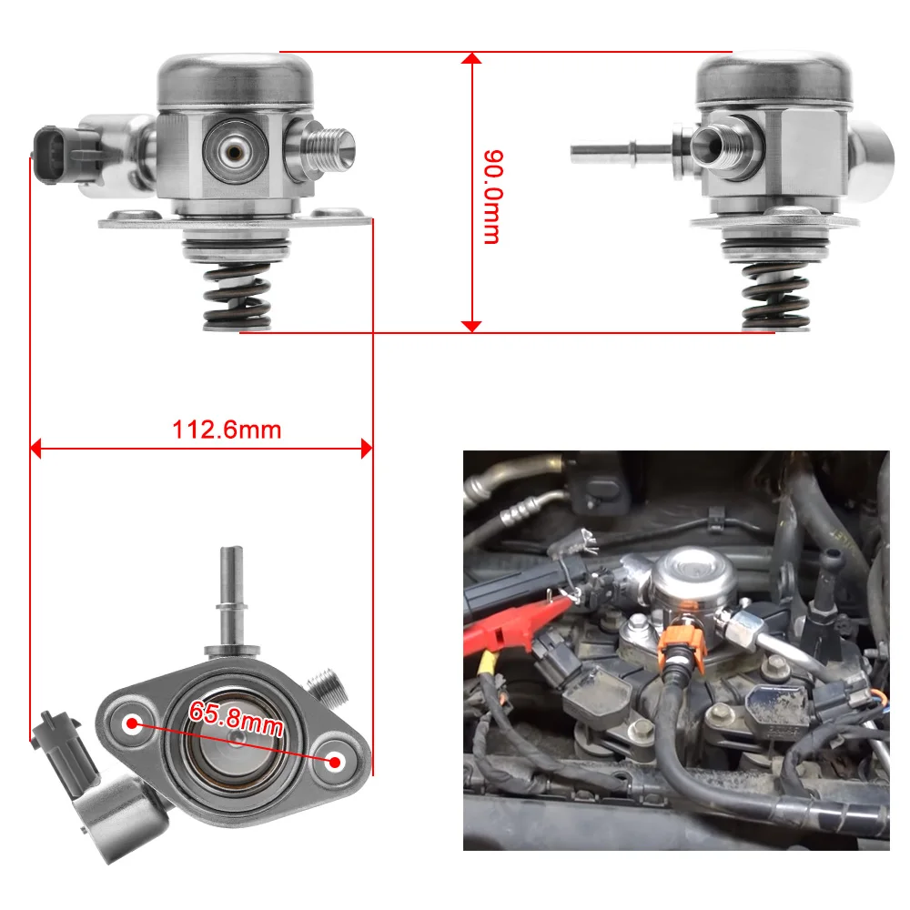 WLR-Топливный насос высокого давления для 09-14 hyundai Sonata& 09-15 Kia Sorento UDW 353202G720 353202G730 353202G740 FPB117