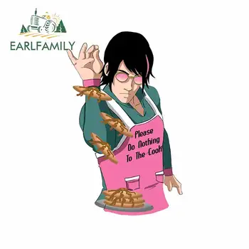 

EARLFAMILY 13cm x 8.2cm for Please Do Nothing To The Cooker Camper Truck Decal JDM Accessories Bumper Waterproof Car Stickers