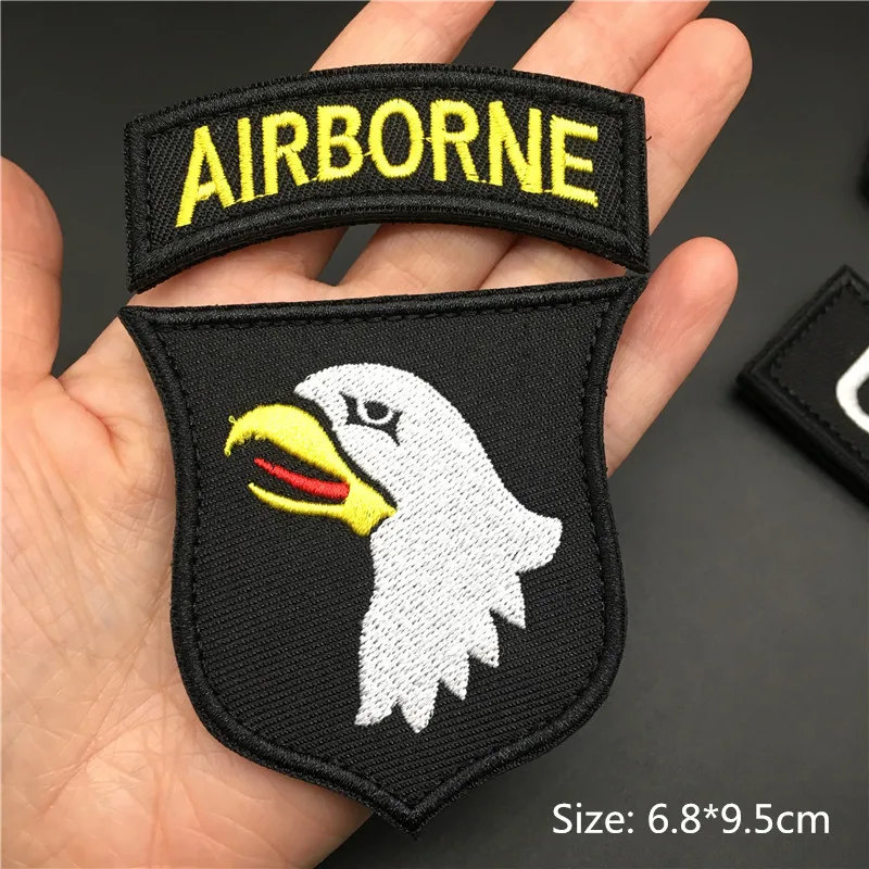 3D Tactical Patch Blood Type Group US ARMY Military Patches for Clothes Embroidered Badges Stickers on Backpack Stripes Applique 