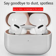 Защита от пыли для Apple AirPods Pro Чехол Коробка наклейка Пыленепроницаемая внутренняя защита пленка для наушников для Airpods Pro крышка наклейка s
