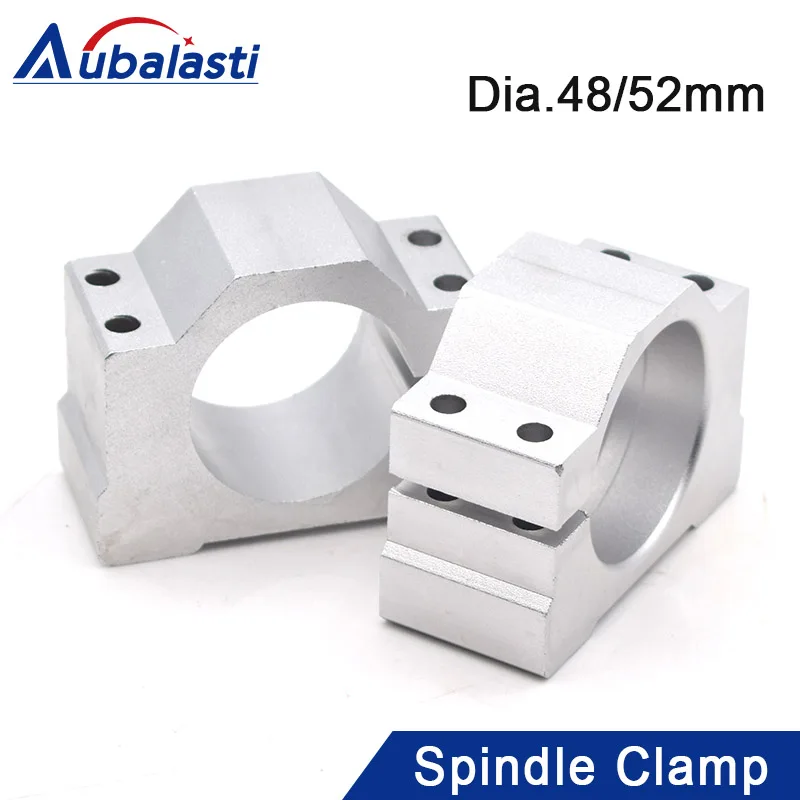 Cnc Router Machine Spindle Clamp Diameter 48mm 52mm Spindle Motor Clamp