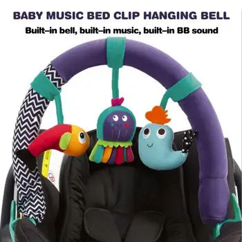 

2019 Cute Handbells Doll Squeak Stroller for Outdoor Drop Shipping