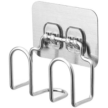 

Sponge Holder for Kitchen Sink - 2 Pack Adhesive Sink Caddy Stainless Steel Rust Proof Water Proof, Kitchen Sink Holder No Drill