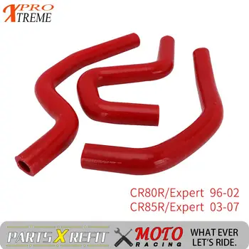 

Motorcycle Red Water Pipe Silicone Radiator Coolant Hose For Honda CR80R 1996-2002 CR85R 2003 2004 2005 2006 2007 Moto Dirt Bike