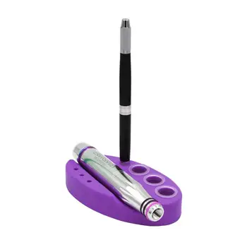 

1PC Tattoo Pigment Ink Cup Holder Silicone Tattoo Pen Holder Cotton Swabs Stand