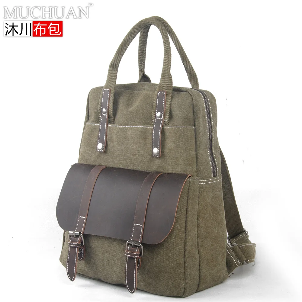 

New Style England Retro Portable Briefcase Backpack Backpack Computer Bag
