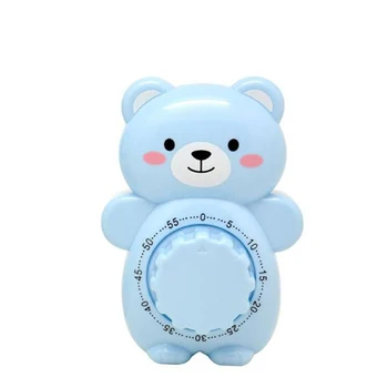 

Kitchen Cooking Mechanical Timer ABS Cartoon Bear Cooking Timer Multipurpose Practical Reminder Clocks