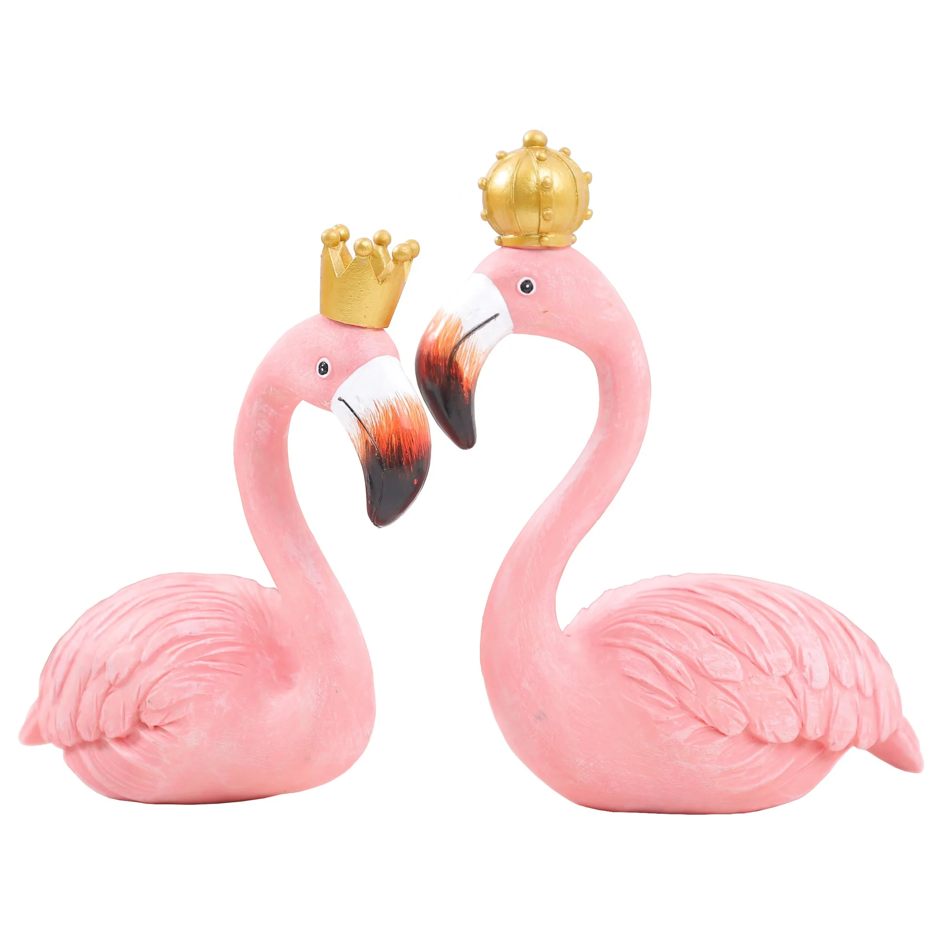 Scandinavian Flamingo Home Decoration Cake Decoration Birthday Gift Flamingo Resin Crafts Festival Gift