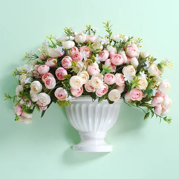

Wall Wedding Decoration Flower Hanging Vase Home Furnishing European Modern Garden Wall Mural Decoration Home Decor Accessories