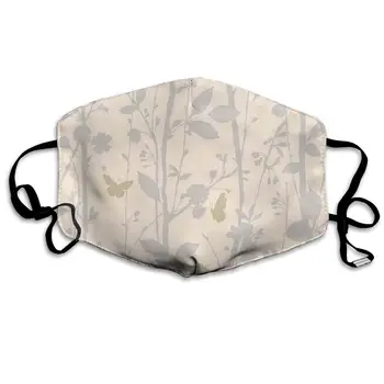 

Peach Tree print Dustproof and windproof mask, washable and reusable, suitable for outdoor sports