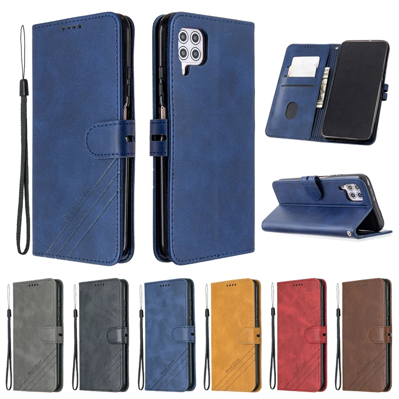 Чехол для Huawei P40 Lite E кожаный флип-чехол P 40 lite чехол телефона Pro P40lite чехол-бумажник