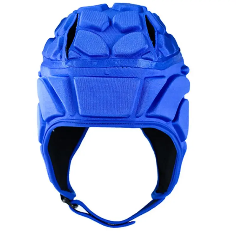 Регулируемый футбольный Вратарский Шлем, защита для головы, аксессуары для поддержки - Цвет: S