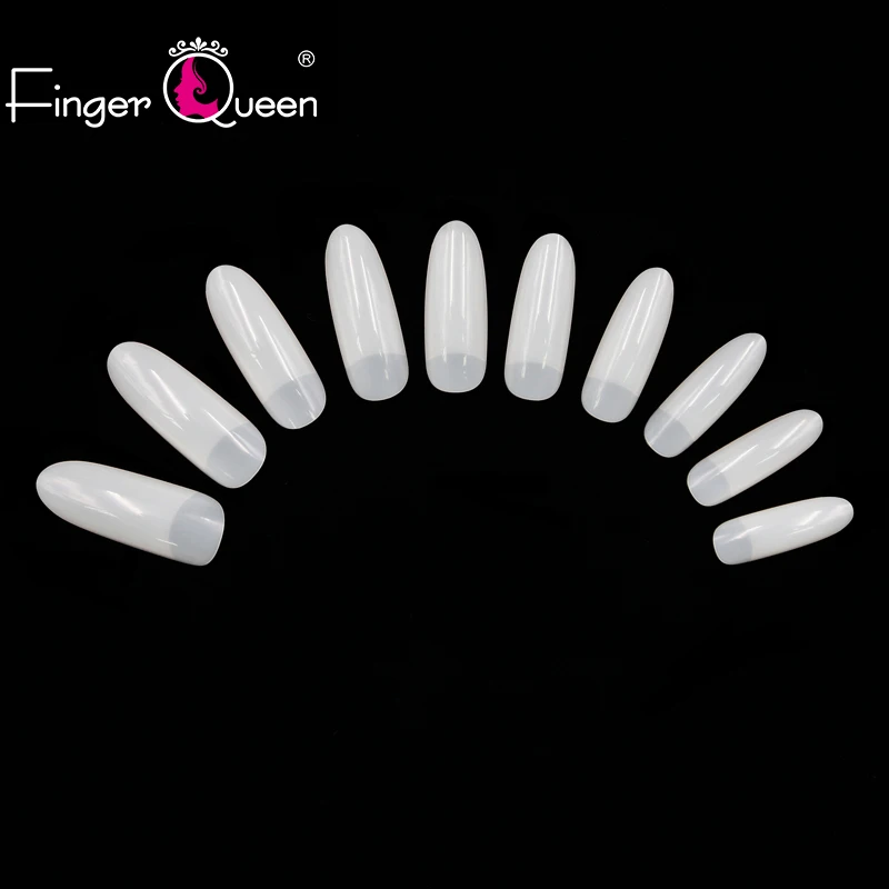 Fingerqueen 500 шт без розничной коробки балерина гроб ногти Советы Половина/полное покрытие поддельные ногти съемные ногти искусство FQ-20
