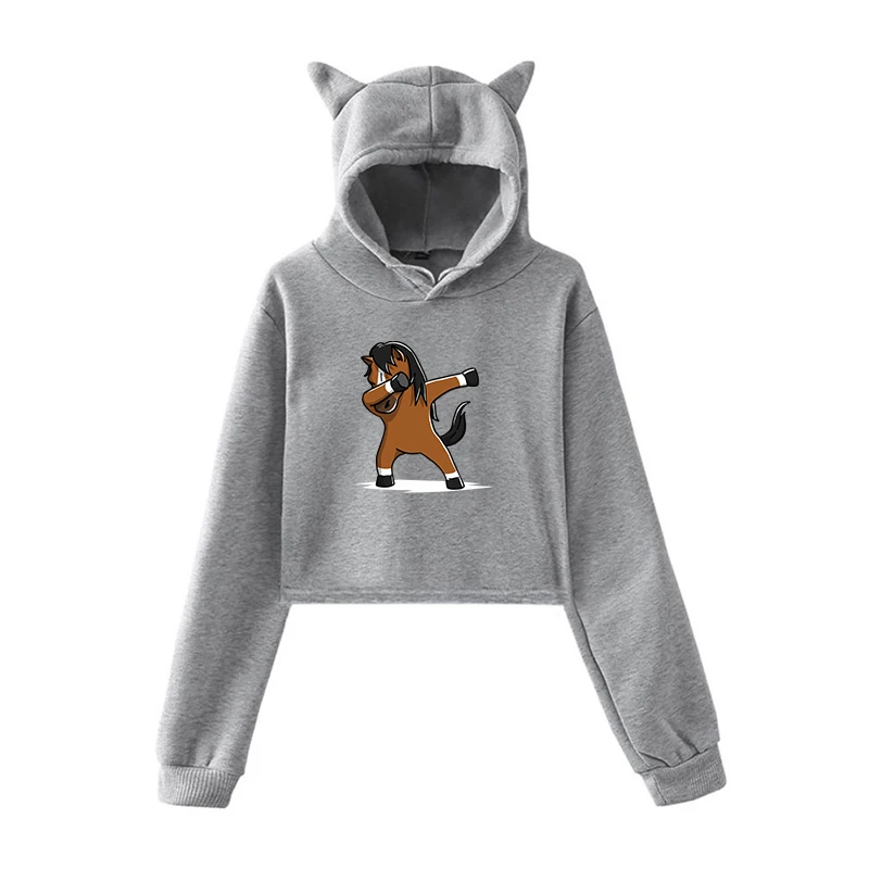 Женские толстовки; сезон весна-осень; пуловер с длинными рукавами; Kleding Vrouwen; женские толстовки с принтом; Прямая поставка; Одежда для девочек - Цвет: Kawaii Hoodie 10