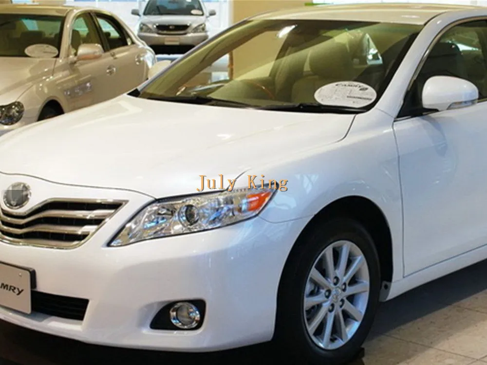 July King светодиодный чехол для зеркала заднего вида для Toyota Camry Prius Avensis Wish IQ Sai Venza Crown Majesta Mark X eiz, 3 в 1