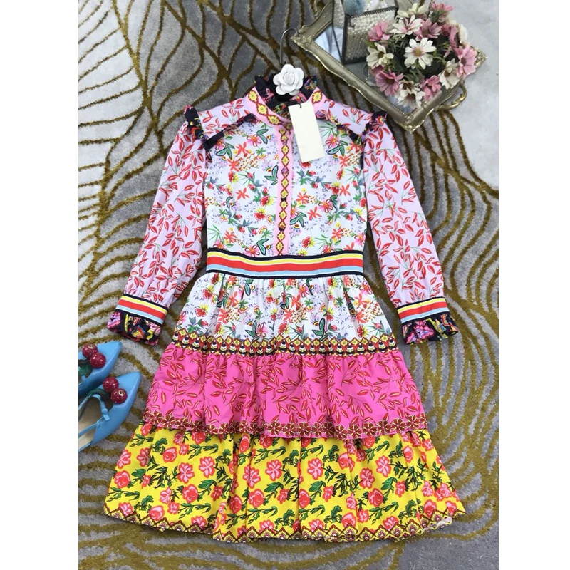 dress neck patch work designs