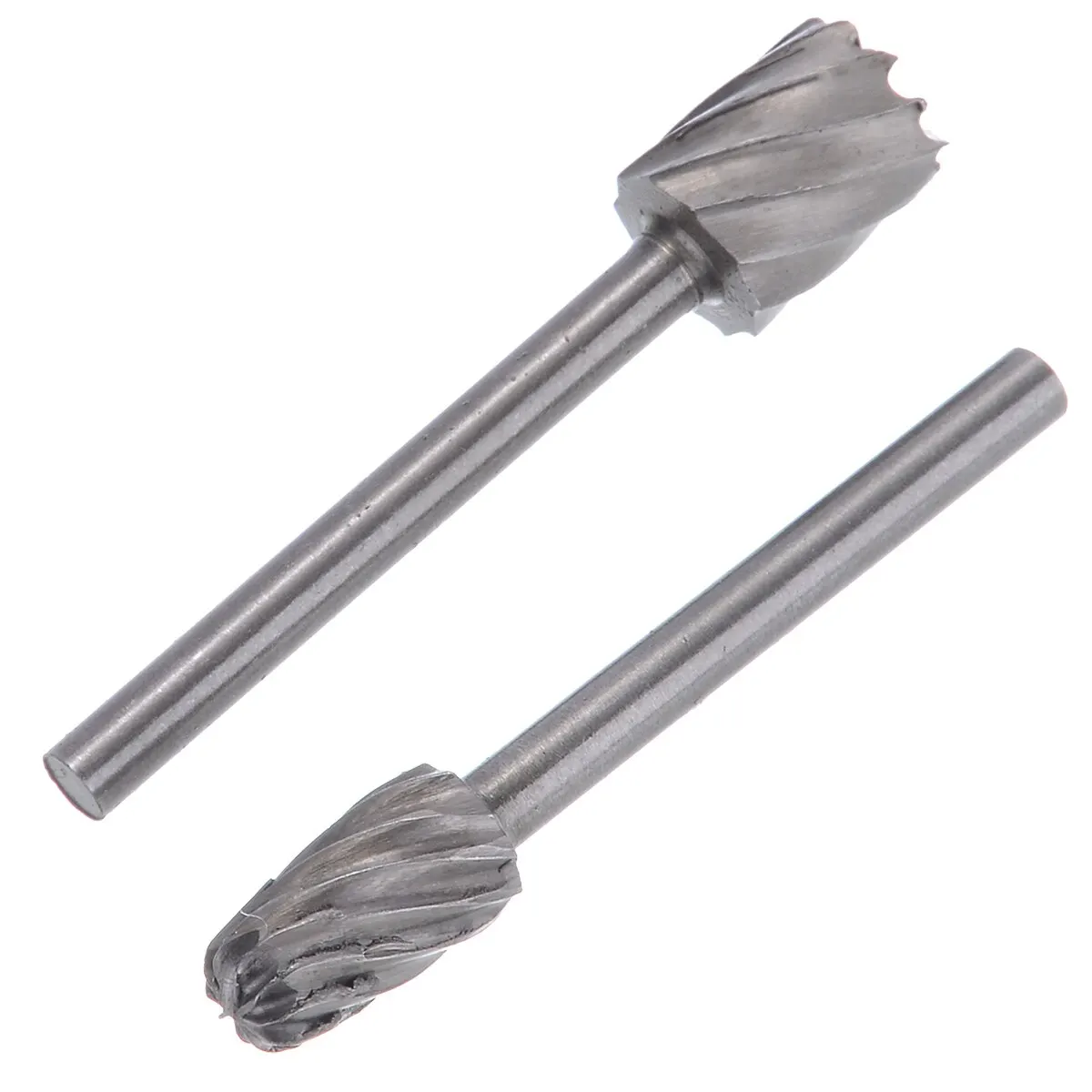 6pcs HSS Rotary Burrs Files Milling Cutter Router Bits Set Multifunctional Carving Milling Cutter Woodworking Tool