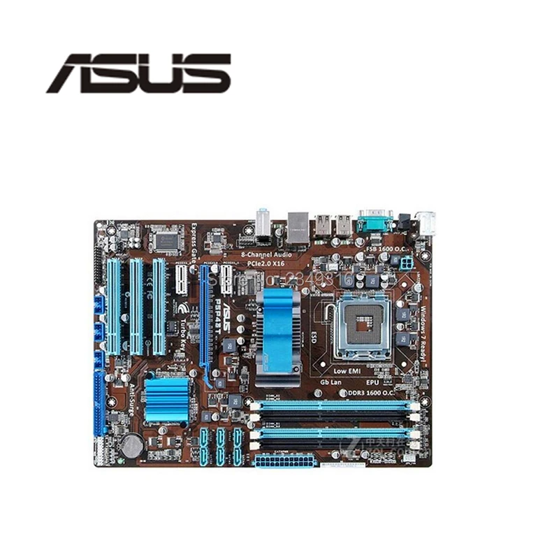 

For ASUS P5P43T Desktop Motherboard P43 P43T Socket LGA 775 DDR3 16G Used Mainboard ( P5P43T SI P5P43TD PRO )