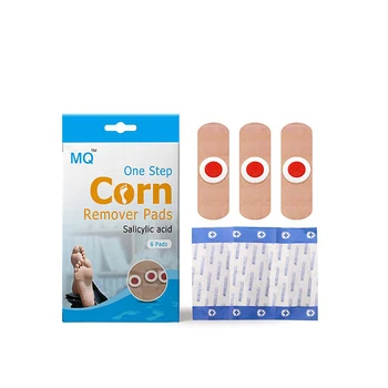 

6 pcs/box Chinese Medicine Treatment Foot Corn Removal Plantar Soften Skin Cutin Pain Relief Stickers