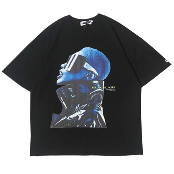 

Women Mens Unisex Men Hiphop Singer Printed Letters City Short Sleeve 2020 Harajuku Loose Style Version Male Top Tee Tshirts