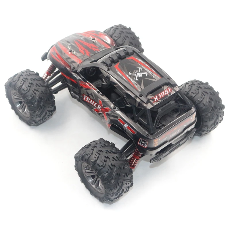 9137 1/16 2,4G 4Wd 36 км/ч Rc АВТОМОБИЛЬ W/светодиодный светильник повышенной проходимости для работы в пустыне Monster Truck Rtr игрушка